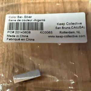 KEEP Collective Shiny Silver Bar